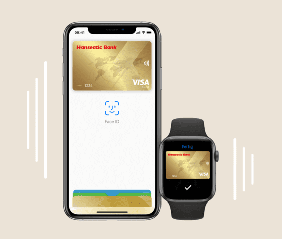 Goldcard Apple Pay Hanseatic Bank