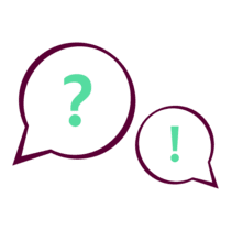 Fragezeichen Sprechblasen Icon