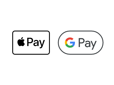 Apple Pay und Google Pay Logo