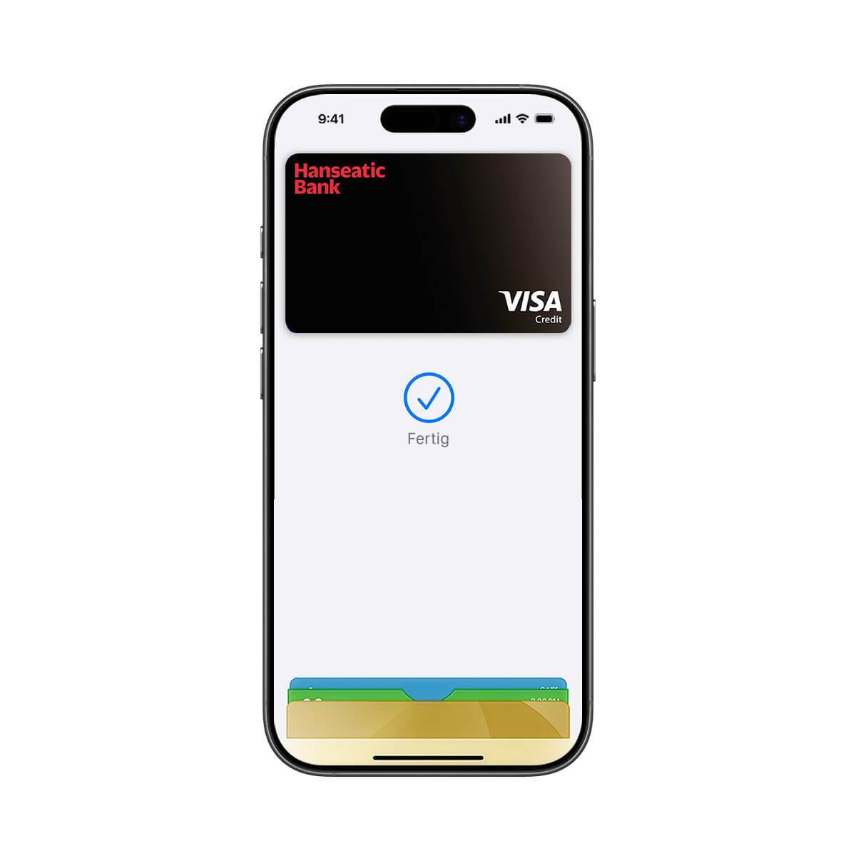 Die GenialCard auf dem iPhone mit Apple Pay